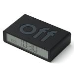Ceas cu alarma Lexon Flip Classic, Snooze, Display Digital, 1200mAh, USB-C, Negru 5 - lerato.ro