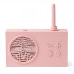 Radio portabil Lexon Tykho 3, Putere difizor 3W, FM, Bluetooth 5.0, 2000mAh, Autonomie 20h, USB-C, Roz 2 - lerato.ro