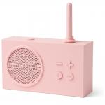 Radio portabil Lexon Tykho 3, Putere difizor 3W, FM, Bluetooth 5.0, 2000mAh, Autonomie 20h, USB-C, Roz 3 - lerato.ro