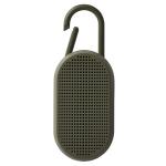 Boxa portabila wireless Lexon Mino T cu suport si carabina, 5W, Bluetooth 4.2, Autonomie 5h, 800mAh, USB-C, IPX4, Khaki 4 - lerato.ro