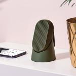 Boxa portabila wireless Lexon Mino T cu suport si carabina, 5W, Bluetooth 4.2, Autonomie 5h, 800mAh, USB-C, IPX4, Khaki 8 - lerato.ro