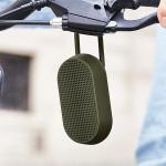 Boxa portabila wireless Lexon Mino T cu suport si carabina, 5W, Bluetooth 4.2, Autonomie 5h, 800mAh, USB-C, IPX4, Khaki 9 - lerato.ro