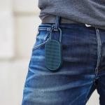 Boxa portabila wireless Lexon Mino T cu suport si carabina, 5W, Bluetooth 4.2, Autonomie 5h, 800mAh, USB-C, IPX4, Dark Blue 7 - lerato.ro