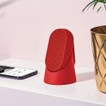 Boxa portabila wireless Lexon Mino T cu suport si carabina, 5W, Bluetooth 4.2, Autonomie 5h, 800mAh, USB-C, IPX4, Rosu 6 - lerato.ro