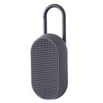 Boxa portabila wireless Lexon Mino T cu suport si carabina, 5W, Bluetooth 4.2, Autonomie 5h, 800mAh, USB-C, IPX4, Gri 5 - lerato.ro