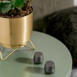 Boxa portabila wireless Lexon Mino Plus, 3W, Bluetooth, Autonomie 3h, USB-C, Silver 6 - lerato.ro