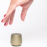 Boxa portabila wireless Lexon Mino Plus, 3W, Bluetooth, Autonomie 3h, USB-C, Gold 4 - lerato.ro