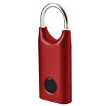 Lacat cu amprenta Lexon Nomaday, IP65, USB-C, Dark Red 3 - lerato.ro