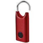 Lacat cu amprenta Lexon Nomaday, IP65, USB-C, Dark Red 4 - lerato.ro