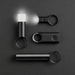 Lacat cu amprenta Lexon Nomaday, IP65, USB-C, Dark Red 7 - lerato.ro