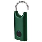 Lacat cu amprenta Lexon Nomaday, IP65, USB-C, Dark Green 4 - lerato.ro