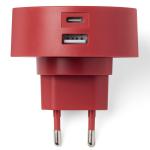 Incarcator retea Lexon Poweron, 30W, 3A, 1x USB-C, 1x USB-A, Rosu 9 - lerato.ro