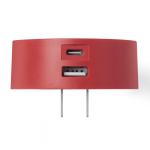 Incarcator retea Lexon Poweron, 30W, 3A, 1x USB-C, 1x USB-A, Rosu 10 - lerato.ro