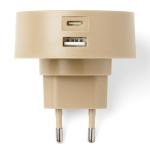 Incarcator retea Lexon Poweron, 30W, 3A, 1x USB-C, 1x USB-A, Gold 9 - lerato.ro