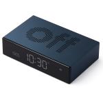 Ceas cu alarma Lexon Flip Premium, Snooze, Display Digital, Luminozitate ajustabila, USB-C, Albastru 5 - lerato.ro