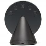 Ceas cu alarma Lexon Conic, Display Digital, Difuzor Bluetooth 5W, 2000mAh, Autonomie 8h, USB-C, Gri 3 - lerato.ro