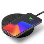 Incarcator wireless Lexon Oslo Energy Plus, PD 10W, Difuzor Bluetooth 4.2, USB-C, Negru 8 - lerato.ro