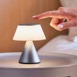 Lampa LED Lexon Luma M, Lumina cu 9 culori, 900mAh, Autonomie 4h, IPX4, USB-C, Gri 12 - lerato.ro