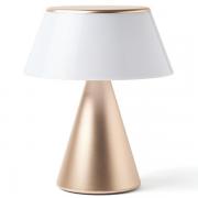 Lampa LED Lexon Luma XL, 5W, 2700-6500K, 4000mAh, Autonomie 12h, IPX4, USB-C, Gold