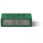 Ceas cu alarma Lexon Flip Mini, Display Digital, Autonomie 6 luni, USB-C, Verde 3 - lerato.ro
