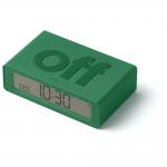 Ceas cu alarma Lexon Flip Mini, Display Digital, Autonomie 6 luni, USB-C, Verde 5 - lerato.ro