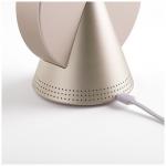 Ceas cu alarma Lexon Conic, Display Digital, Difuzor Bluetooth 5W, 2000mAh, Autonomie 8h, USB-C, Gold 5 - lerato.ro