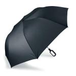 Umbrela pliabila Lexon Mini Hook, Lungime 50cm, Diametru 122cm, Negru 2 - lerato.ro