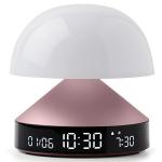 Ceas cu alarma 3in1 Lexon Mina Sunrise, Lampa LED cu 9 culori, Display Digital, 2000mAh, USB-C, Light Pink 2 - lerato.ro