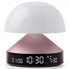 Sisteme, Kit-uri si Senzori Smart Home, Ceas cu alarma 3in1 Lexon Mina Sunrise, Lampa LED cu 9 culori, Display Digital, 2000mAh, USB-C, Light Pink, lerato.ro