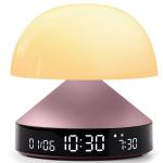 Ceas cu alarma 3in1 Lexon Mina Sunrise, Lampa LED cu 9 culori, Display Digital, 2000mAh, USB-C, Light Pink 4 - lerato.ro