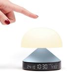 Ceas cu alarma 3in1 Lexon Mina Sunrise, Lampa LED cu 9 culori, Display Digital, 2000mAh, USB-C, Light Blue 11 - lerato.ro