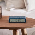 Ceas cu alarma Lexon Flip Classic, Snooze, Display Digital, 1200mAh, USB-C, Duck Blue 7 - lerato.ro