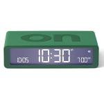 Ceas cu alarma Lexon Flip Classic, Snooze, Display Digital, 1200mAh, USB-C, Verde 2 - lerato.ro