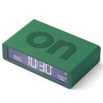 Ceas cu alarma Lexon Flip Classic, Snooze, Display Digital, 1200mAh, USB-C, Verde 4 - lerato.ro