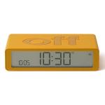 Ceas cu alarma Lexon Flip Classic, Snooze, Display Digital, 1200mAh, USB-C, Galben 3 - lerato.ro