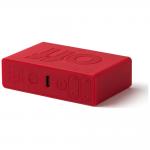Ceas cu alarma Lexon Flip Mini, Display Digital, Autonomie 6 luni, USB-C, Rosu 6 - lerato.ro