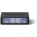 Ceas cu alarma Lexon Flip Mini, Display Digital, Autonomie 6 luni, USB-C, Dark Gray 4 - lerato.ro