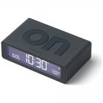 Ceas cu alarma Lexon Flip Mini, Display Digital, Autonomie 6 luni, USB-C, Dark Gray 2 - lerato.ro