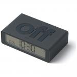 Ceas cu alarma Lexon Flip Mini, Display Digital, Autonomie 6 luni, USB-C, Dark Gray 5 - lerato.ro