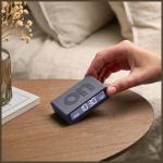 Ceas cu alarma Lexon Flip Mini, Display Digital, Autonomie 6 luni, USB-C, Dark Gray 9 - lerato.ro