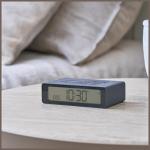 Ceas cu alarma Lexon Flip Mini, Display Digital, Autonomie 6 luni, USB-C, Dark Gray 10 - lerato.ro