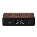 Ceas cu alarma Lexon Flip Premium, Snooze, Display Digital, Luminozitate ajustabila, USB-C, Bronz 2 - lerato.ro