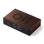 Ceas cu alarma Lexon Flip Premium, Snooze, Display Digital, Luminozitate ajustabila, USB-C, Bronz 5 - lerato.ro