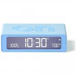 Ceas cu alarma Lexon Flip Mini, Display Digital, Autonomie 6 luni, USB-C, Light Blue 4 - lerato.ro