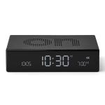Ceas cu alarma Lexon Flip Premium, Snooze, Display Digital, Luminozitate ajustabila, USB-C, Negru 3 - lerato.ro