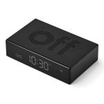 Ceas cu alarma Lexon Flip Premium, Snooze, Display Digital, Luminozitate ajustabila, USB-C, Negru 4 - lerato.ro