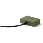 Ceas cu alarma Lexon Flip Mini, Display Digital, Autonomie 6 luni, USB-C, Khaki 7 - lerato.ro