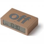 Ceas cu alarma Lexon Flip Mini, Display Digital, Autonomie 6 luni, USB-C, Gold 5 - lerato.ro