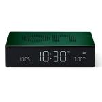 Ceas cu alarma Lexon Flip Premium, Snooze, Display Digital, Luminozitate ajustabila, USB-C, Dark Green 2 - lerato.ro
