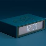 Ceas cu alarma Lexon Flip Plus, Snooze, Display Digital, 104 x 65 x 30 mm, Albastru 11 - lerato.ro
